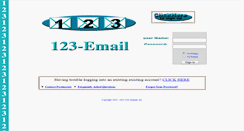 Desktop Screenshot of 123-email.com