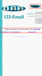 Mobile Screenshot of 123-email.com